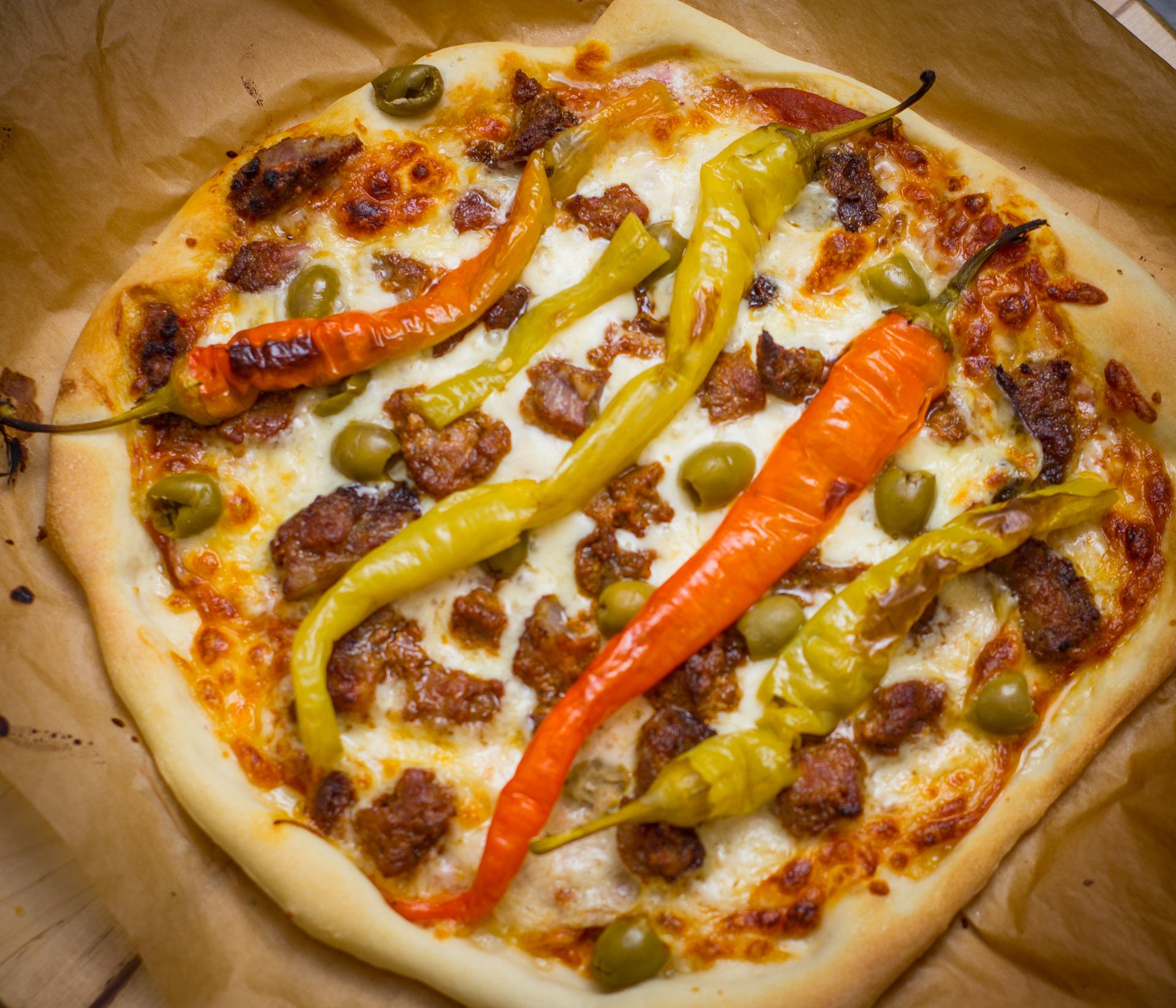 Pizza Turecka z serii Pizza Rustica